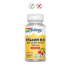 VITAMINA B12+ACIDO FOLICO 1000MCG. - 90 COMPRIMIDO