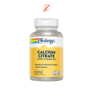 CALCIUM CITRATE 1000MG. CON VIT. D3 - 90 CAPSULAS
