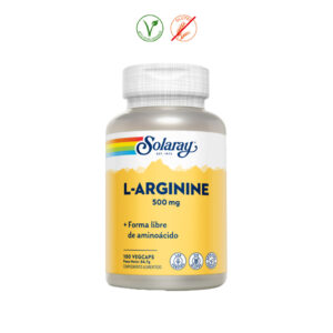 L-ARGININE 500MG. - 100 CAPSULAS