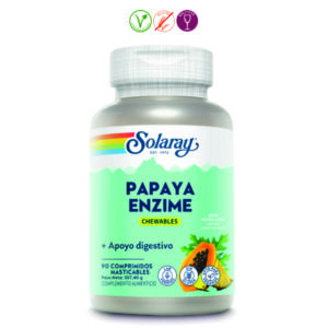PAPAYA ENZYME MASTICABLE SABOR TROPICAL - COMPRIMIDOS