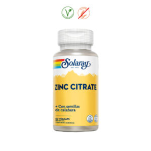ZINC CITRATE SEMILLAS CALABAZA - 60 CAPSULAS