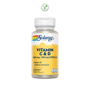 VITAMINA C & D (1000MG & 2000UI) - 60 CAPSULAS