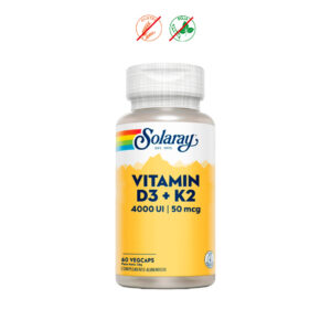 VITAMIN D3 + K2 4000UI - 60 CAPSULAS