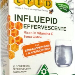 INFLUEPID PLUS EFERVESCENTE (LIMON) - 20 COMPRIMIDOS