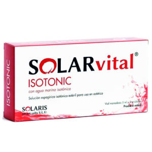 SOLARVITAL ISOTONIC CON AGUA ISOTONICA - 5 VIALES