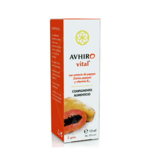 AVHIRO VITAL SOLARIS (EXT. PAPAYA Y B12) - 15ML.