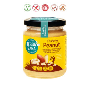 CREMA DE CACAHUETES CRUNCHY - 250GR.