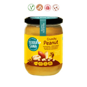 CREMA CACAHUETES CRUNCHY CON TROZOS - 500GR.