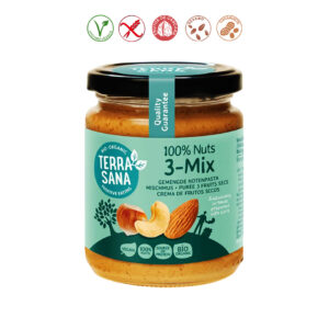 CREMA MIX 3 FRUTOS SECOS - 250GR.