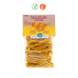 TAGLIOLINI PASTA DE TRIGO Y CURCUMA - 250GR.