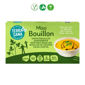 CALDO VEGETAL CON MISO 6 CUBITOS - 64GR.