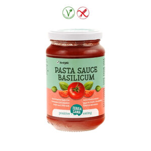 SALSA DE TOMATE CON ALBAHACA - 340GR.