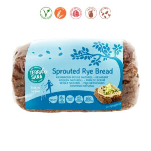 PAN DE CENTENO GERMINADO NATURAL - 400GR.