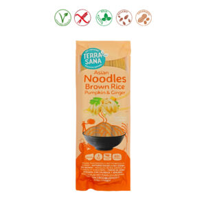 NOODELS DE ARROZ CALABAZA Y JENGIBRE - 250GR.