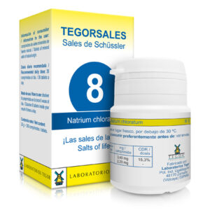 SALES Nº 8 (NATRIUM CHLORATUM) - 350 COMPRIMIDOS