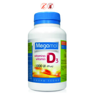 MEGAMOL VITAMINA D3 1000UI - 100 CAPSULAS