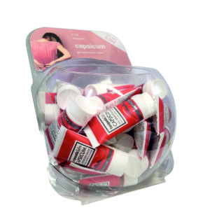 PACK EXP PECERA CAPSICUM GEL CALOR 30ML 40UDS