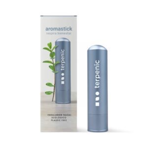 AROMASTICK.INHALADOR NASAL ECOLOGICO PLASTIC FREE (AZUL) - 1 UNIDAD