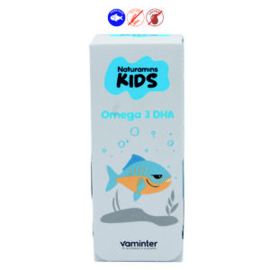 NATURAMINS KIDS JARABE OMEGA (TROPICAL) - 150ML.