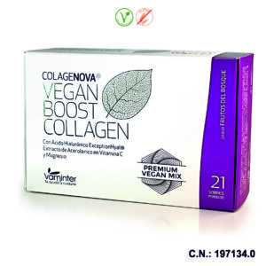 COLAGENOVA VEGAN BOOST FRUTOS ROJOS - 21 SOBRES