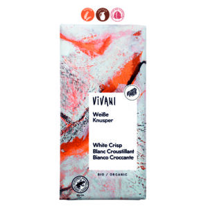 TABLETA CHOCOLATE BLANCO CON ARROZ INFLADO - 100GR