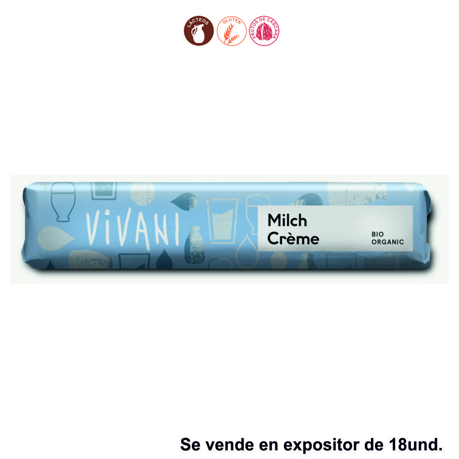 EXP BARRITA CHOCOLATE RELLENO CREMA LECHE - 18X40G