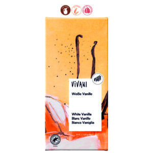 TABLETA CHOCOLATE BLANCO VAINILLA BOURBON - 80gr.