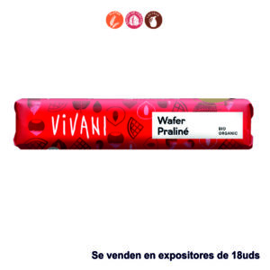 EXP BARRITAS CHOCOLATE LECHE WAFER PLALINE - 18x40GR.