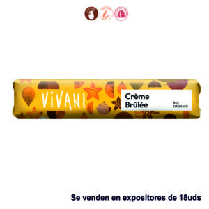 EXP BARRITAS CHOCOLATE LECHE CREME BRULEE - 18x40GR.