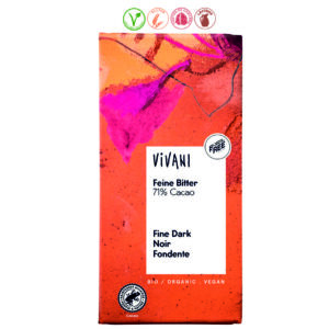 TABLETA CHOCOLATE NEGRO 71% SANTO DOMINGO - 80GR.