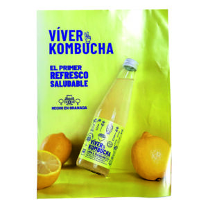 VIVER KOMBUCHA POSTER (29x42) (EL PRIMER REFRE