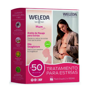 DUPLO ACEITE DE MASAJE ESTRIAS (2Da. UD 50%) - 1 PACK