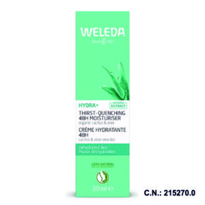 HIDRA+ CREMA HIDRATANTE 48H CACTUS Y ALOE - 30ML.