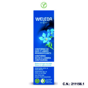 CONTORNO OJOS Y LABIOS REDENSIFICANTE GENCIANA AZUL Y EDELWEISS - 10ML.