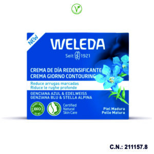 CREMA DE DIA REDENSIFICANTE DE GENCIANA AZUL Y EDELWEISS - 40ML.