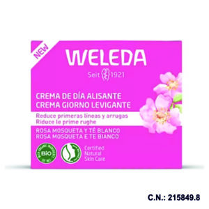 CREMA DIA ROSA ALISANTE MOSQUETA TE BLANCO - 40ML.