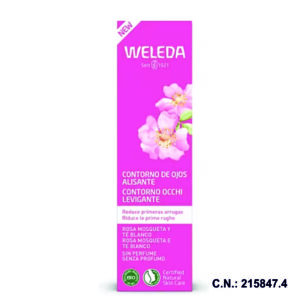 CONTORNO OJOS ALISANTE MOSQUETA TE BLANCO - 12ML.