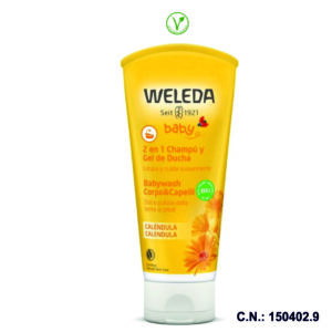 CHAMPU Y GEL DE DUCHA CALENDULA - 200ML.