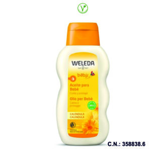 ACEITE DE CALENDULA PARA BEBE - 200ML.