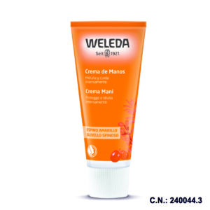 CREMA DE MANOS HIDRATANTE DE ESPINO AMARILLO - 50ML.