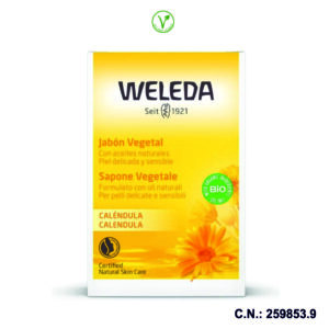JABON VEGETAL DE CALENDULA - 100GR.