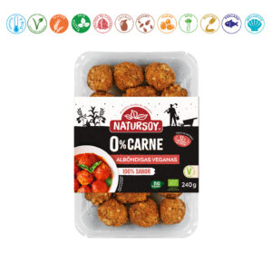 PLATOS ALBONDIGAS VEGANAS 0% CARNE - 230GR.