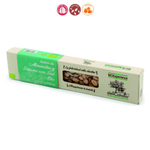 TURRON BIOEXPERIENCE ALMENDRA Y SESAMO CON SAL - 1
