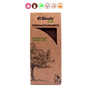 TURRON CHOCOLATE LECHE Y ARROZ CRUJIENTE - 200GR.