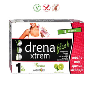 DRENA XTREM FLASH PERFECTLINE SABOR LIMA LIMON - 15 SOBRES