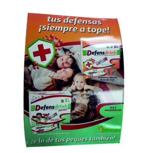CARTEL PIE PINISAN DEFENSDRINK LINEA (55x80)