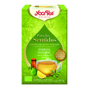 YOGI TEA PARA LOS SENTIDOS ENERGIA NATURAL - 20 FI