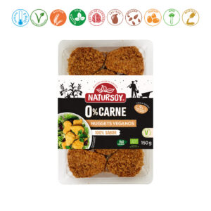 PLATOS NUGGETS VEGANOS 0% CARNE - 150GR.