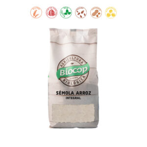 SEMOLA DE ARROZ INTEGRAL - 500GR.
