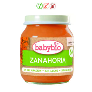 BABYBIO ZANAHORIA (+6M) - 130GR.